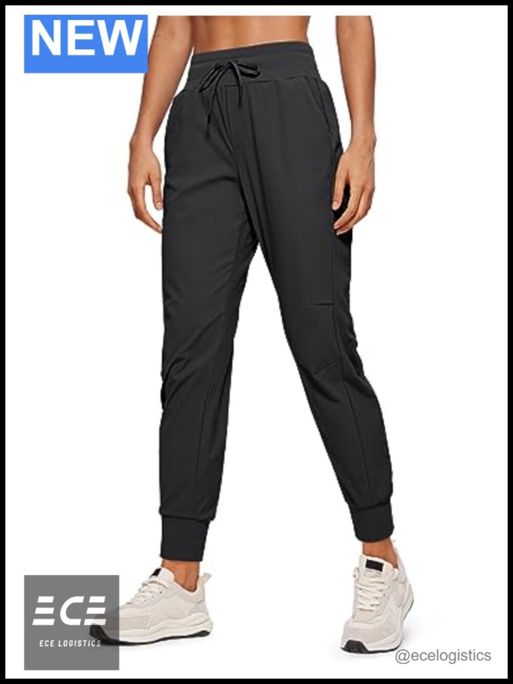 Lightweight Ripstop Hiking Joggers High Rise Tapered Outdoor Pants